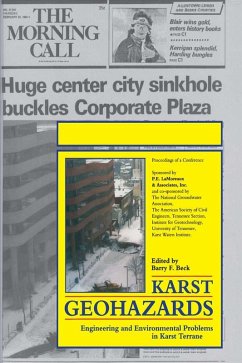 Karst Geohazards (eBook, PDF)