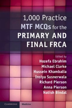1,000 Practice MTF MCQs for the Primary and Final FRCA (eBook, PDF)