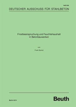 Cover Frostbeanspruchung und Feuchtehaushalt in Betonbauwerken (eBook, PDF)