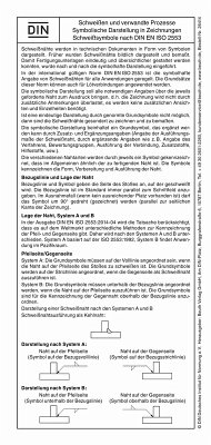 Schweißsymbole nach DIN EN ISO 2553 (eBook, PDF) - Bertschat, Harry