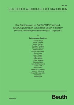 Der Stadtbaustein im DAfStb/BMBF-Verbundforschungsvorhaben 