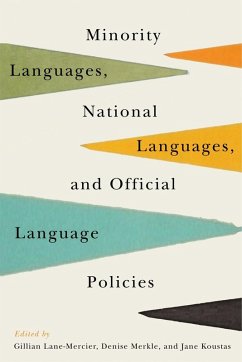 Cover Minority Languages, National Languages, and Official Language Policies (eBook, ePUB)