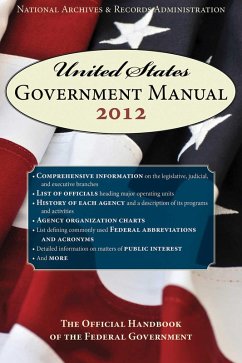 Cover United States Government Manual 2012 (eBook, ePUB)