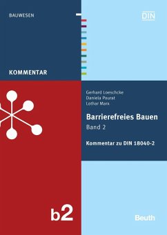 Barrierefreies Bauen Band 2 (eBook, PDF) - Loeschcke, Gerhard; Marx, Lothar; Pourat, Daniela