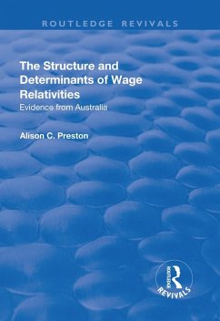 Cover The Structure and Determinants of Wage Relativities (eBook, PDF)