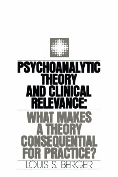 Cover Psychoanalytic Theory and Clinical Relevance (eBook, PDF)