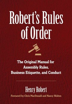 Robert's Rules of Order (eBook, ePUB) - Robert, Henry