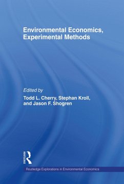 Cover Environmental Economics, Experimental Methods (eBook, ePUB)