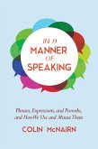 In a Manner of Speaking (eBook, ePUB)