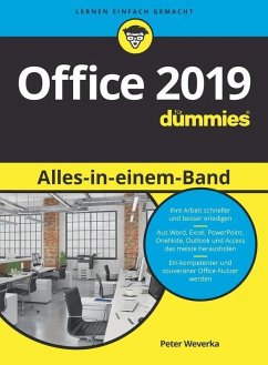 Office 2019 Alles-in-einem-Band für Dummies (eBook, ePUB) - Weverka, Peter