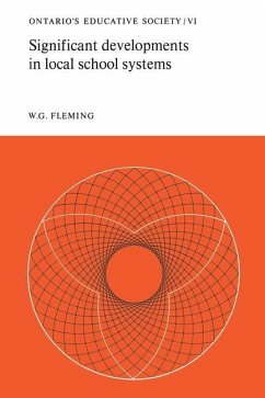 Cover Significant Developments in Local School Systems (eBook, PDF)