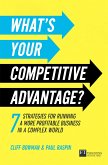 What's Your Competitive Advantage? (eBook, ePUB)