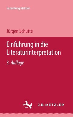 Einführung in die Literaturinterpretation (eBook, PDF) - Schutte, Jürgen