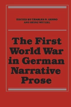 Cover The First World War in German Narrative Prose (eBook, PDF)