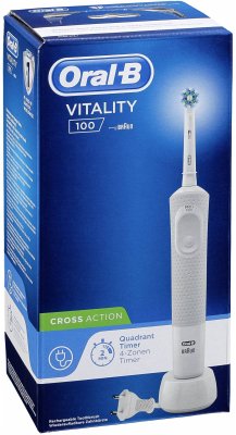 Oral-B Vitality 100 white CrossAction Hangable Box