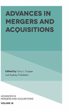 Cover Advances in Mergers and Acquisitions