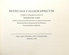 Cover Manuale Calligraphicum