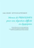 Menus de printemps pour une digestion difficile ou dyspepsies (eBook, ePUB)
