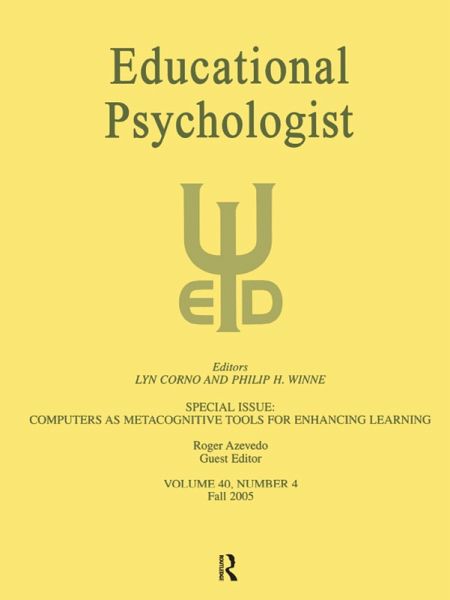 Computers as Metacognitive Tools for Enhancing Learning (eBook, ePUB) Computers as Metacognitive Tools for Enhancing Learning (eBook, ePUB)
