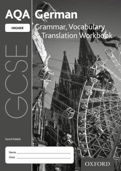 AQA GCSE German Higher Grammar, Vocabulary & Translation Workbook for the 2016 specification (Pack of 8) - Riddell, David
