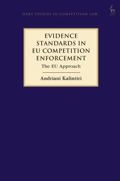 Cover Evidence Standards in EU Competition Enforcement (eBook, PDF)