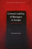 Criminal Liability of Managers in Europe (eBook, PDF)