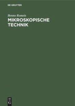 Cover Mikroskopische Technik