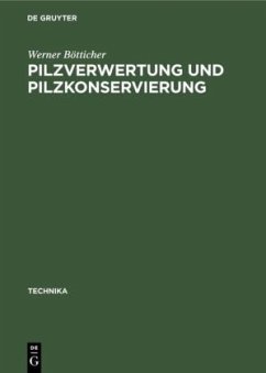 Cover Pilzverwertung und Pilzkonservierung