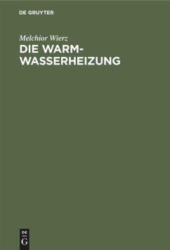 Cover Die Warmwasserheizung