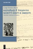 thmi d s ni Scritti editi e inediti / Luigi Enrico Rossi: ____thmi_ d_ _s__ni__ / Raccolta di scritti e inediti Volume 1