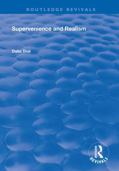 Supervenience and Realism (eBook, ePUB) - Drai, Dalia