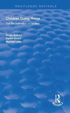 Children Going Home (eBook, PDF) - Bullock, Roger; Gooch, Daniel; Little, Michael