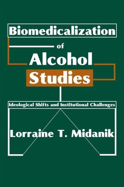 Cover Biomedicalization of Alcohol Studies (eBook, ePUB)