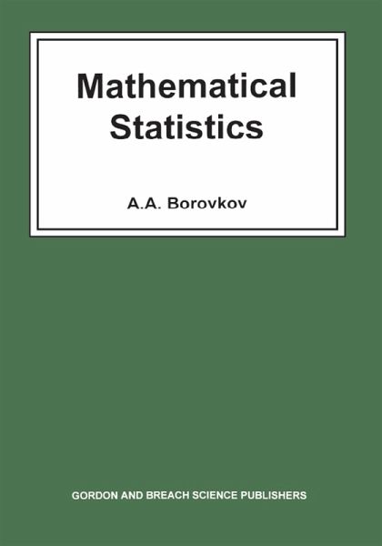Mathematical Statistics (eBook, PDF)