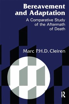 Bereavement and Adaptation (eBook, PDF) - Cleiren, Marc