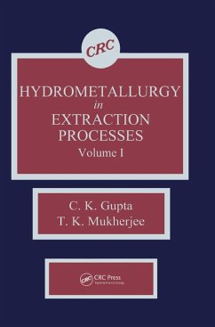 Hydrometallurgy in Extraction Processes, Volume I (eBook, PDF) - Mukherjee, T. K.