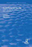 Social Policy and the City (eBook, ePUB)