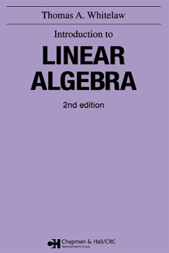 Introduction to Linear Algebra, 2nd edition (eBook, PDF) - Whitelaw, Thomas A