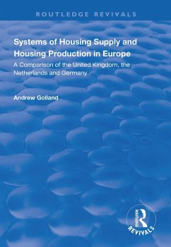 Systems of Housing Supply and Housing Production in Europe (eBook, ePUB) - Golland, Andrew