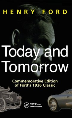 Today and Tomorrow (eBook, ePUB) - Ford, Henry