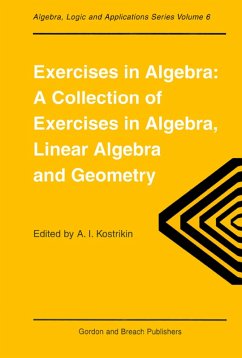 Exercises in Algebra (eBook, PDF) - Kostrikin, AlexandraI.