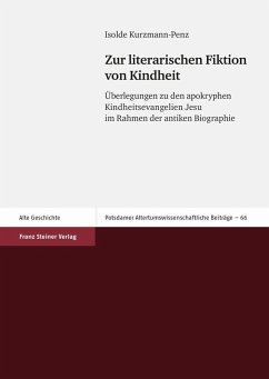 Zur literarischen Fiktion von Kindheit (eBook, PDF) - Kurzmann-Penz, Isolde