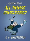 All Things Considered (eBook, ePUB)