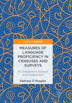 Measures of Language Proficiency in Censuses and Surveys - Ó Riagáin, Pádraig