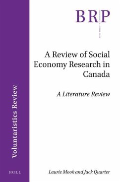 A Review of Social Economy Research in Canada - Mook, Laurie; Quarter, Jack