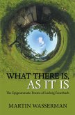 What There Is, as It Is (eBook, ePUB)