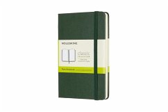 Moleskine Notizbuch Pocket/A6, Blanko, Myrtengrün