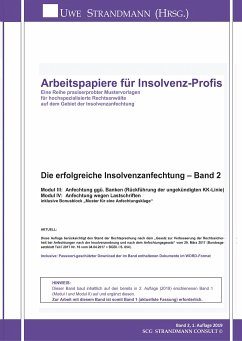 Die erfolgreiche Insolvenzanfechtung ¿ Band 2 - Strandmann, Jens-Uwe