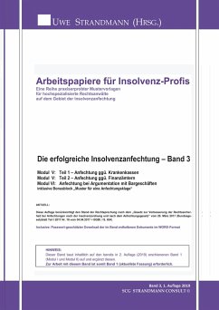 Die erfolgreiche Insolvenzanfechtung ¿ Band 3 - Strandmann, Jens-Uwe