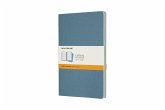 Moleskine Cahier Large/A5, 3er Set, Liniert, Lebhaftes Blau